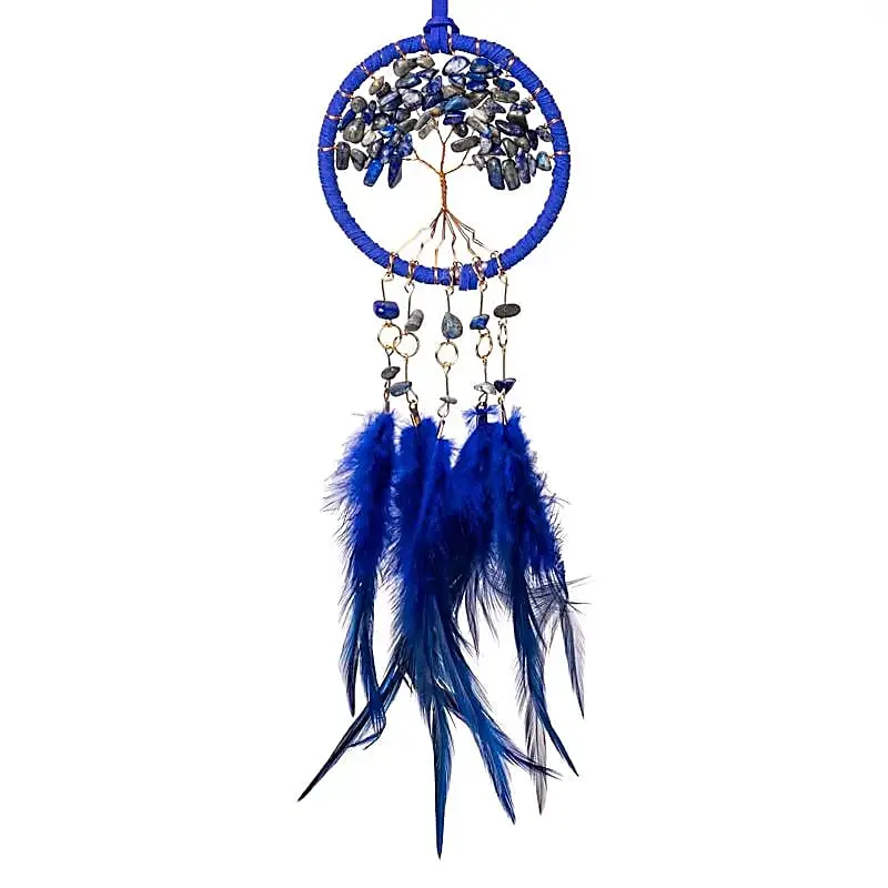Unisieppari Elämänpuu - Lapis Lazuli 7 x 23cm