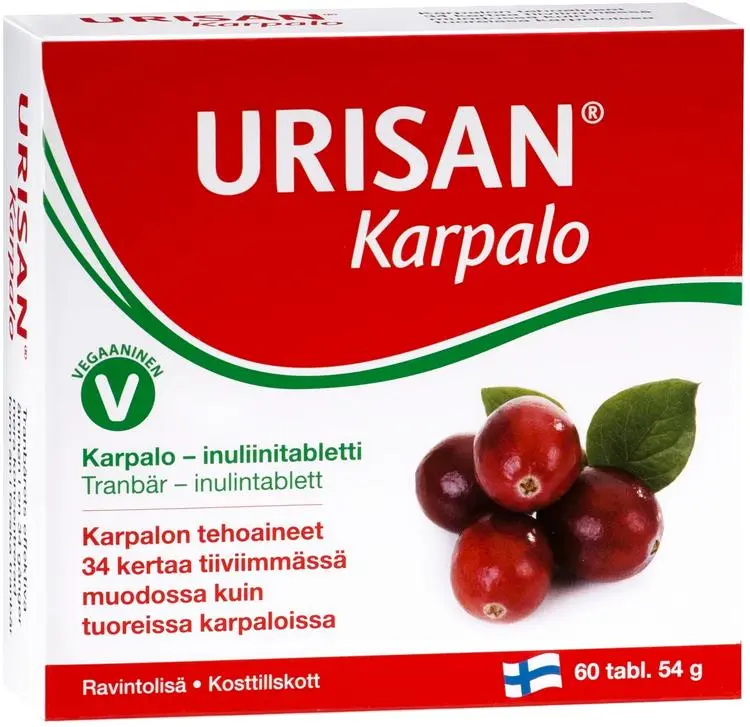 Urisan Karpalo-inuliinitabletti 60 tabl