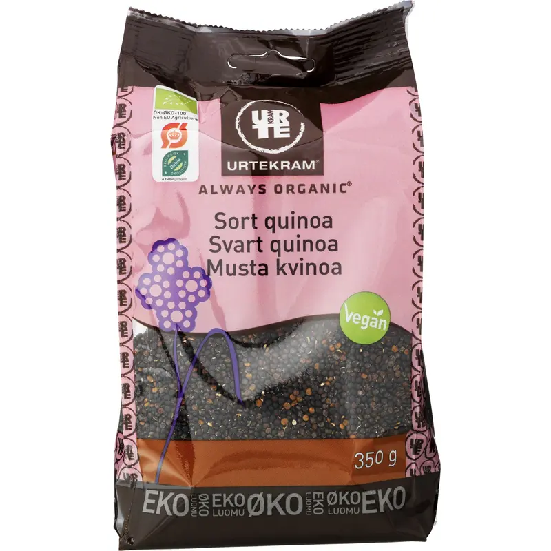 Urtekram Luomu Musta kvinoa
