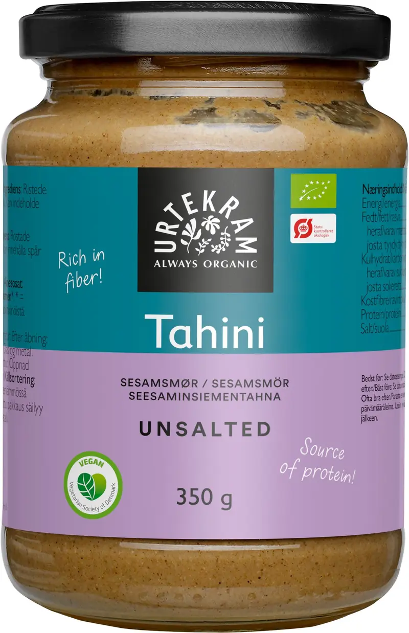 Urtekram Luomu Suolaton Tahini