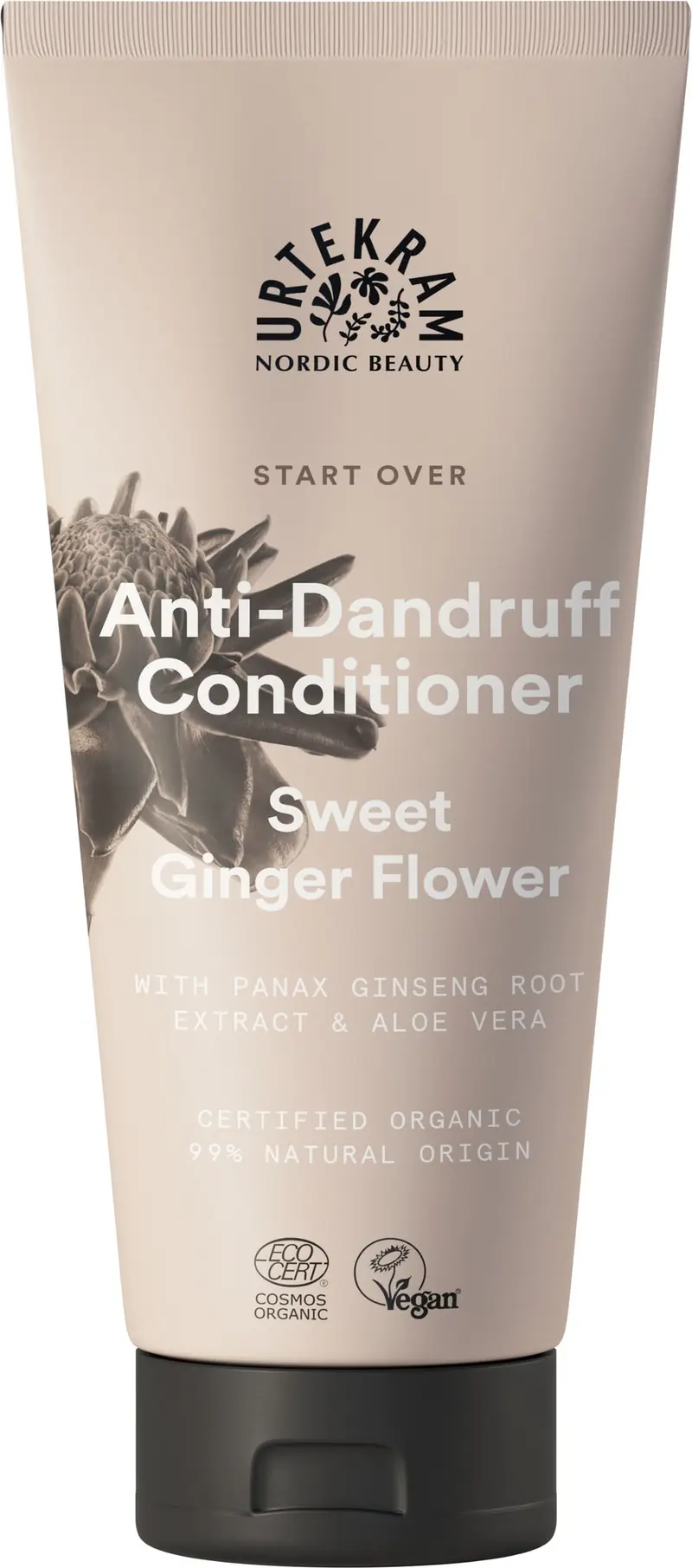 Urtekram Start Over Sweet Ginger Anti-Dandruff Hoitoaine