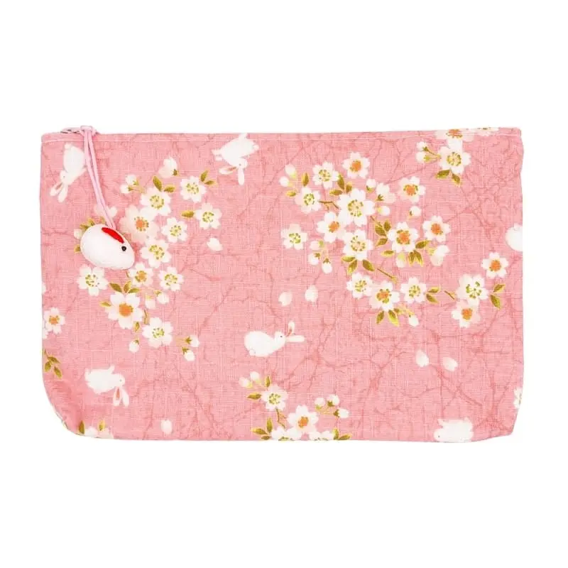 Usagi Sakura vaaleanpunainen japanilainen kytkin laukku