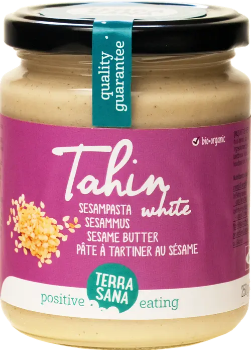 Vaalea tahini, suolaton, 250 g