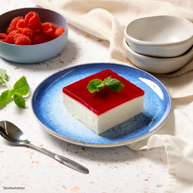 Vadelma-pannacotta (2 kg)