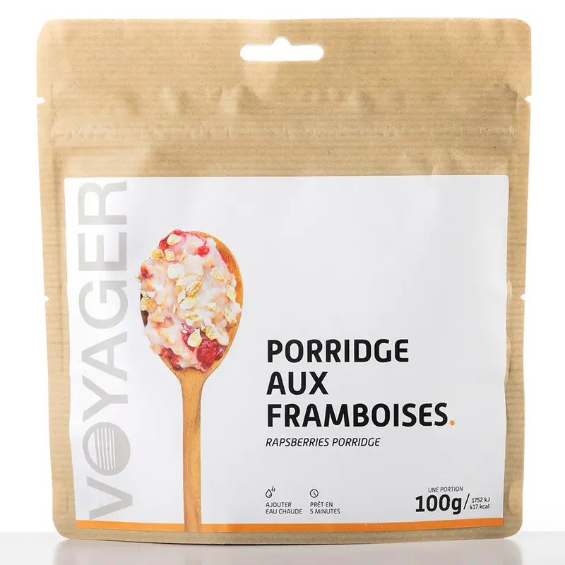 Vadelmainen kaurapuuro 100g/350g