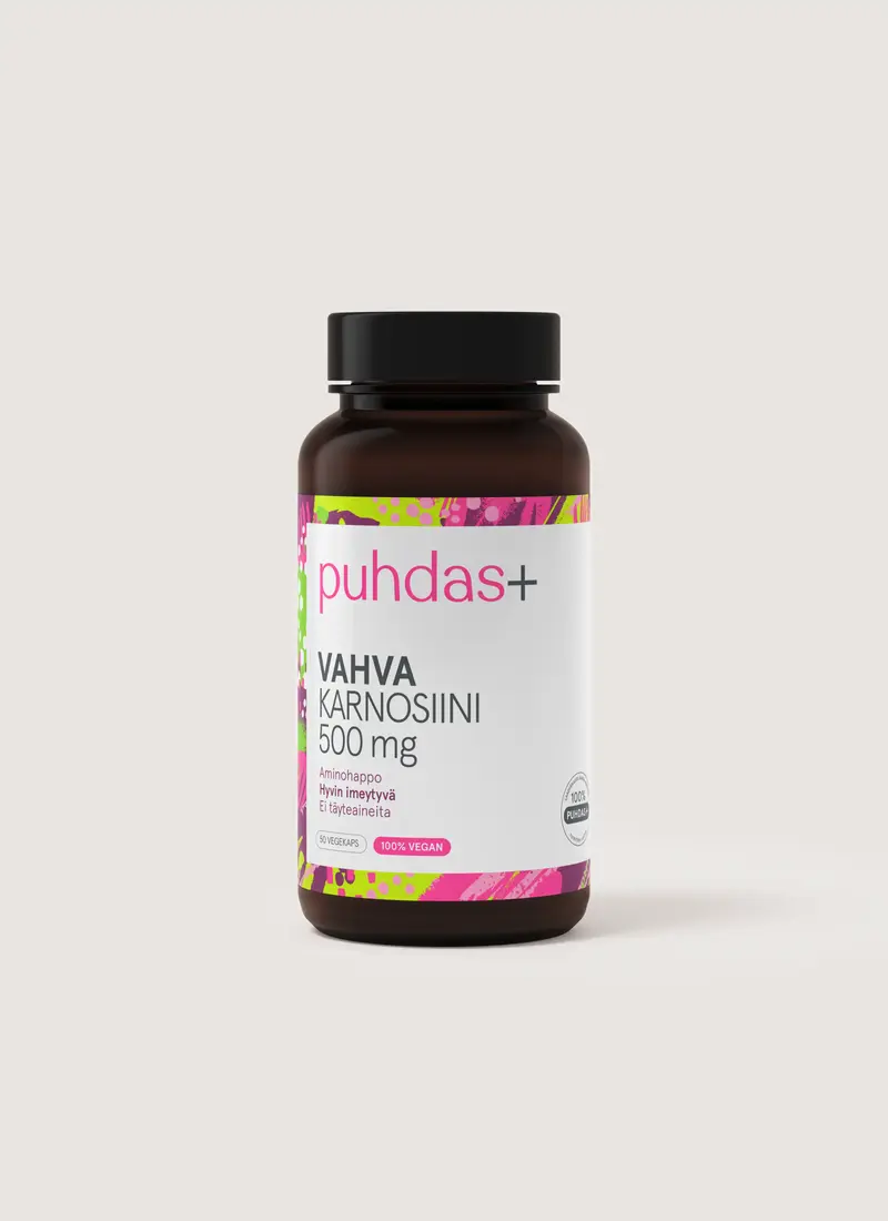 Vahva Karnosiini 500 mg, 50 kaps