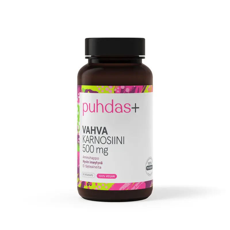 Vahva Karnosiini 500 mg, 50 kaps