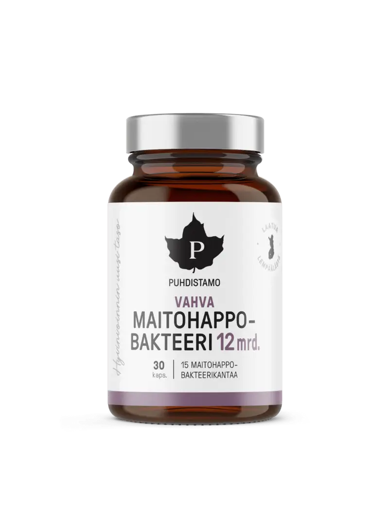 Vahva Maitohappobakteeri 12 mrd. - 30 kaps