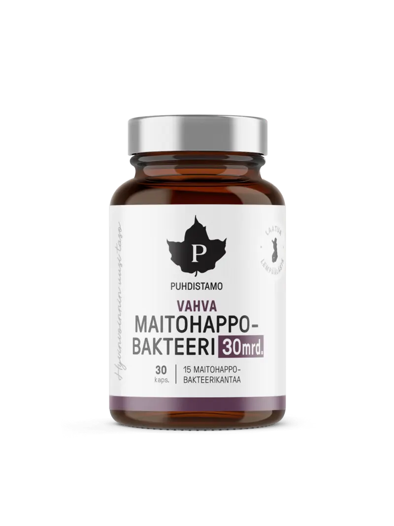 Vahva Maitohappobakteeri 30 mrd. - 30 kaps