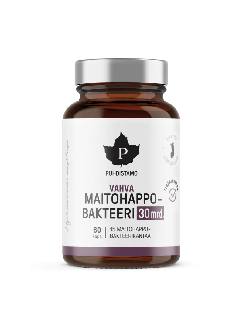 Vahva Maitohappobakteeri 30 mrd. - 60 kaps