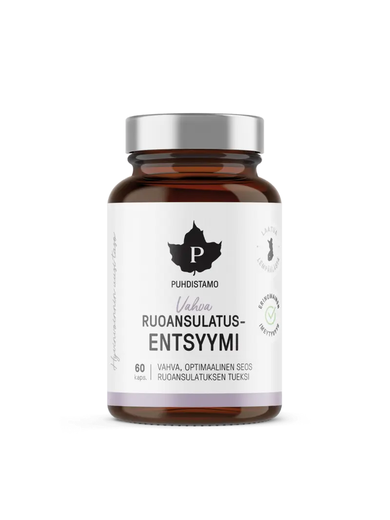 Vahva ruoansulatusentsyymi - 60 kaps