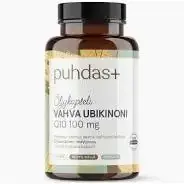 Vahva Ubikinoni Q10 100 mg 120 kaps, Extra-neitsytoliiviöljyssä, Puhdas+
