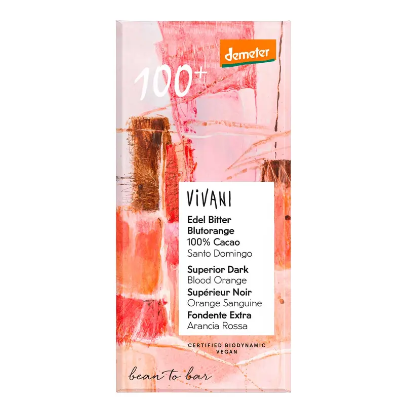Veriappelsiini tummasuklaa 100 %, 90 g