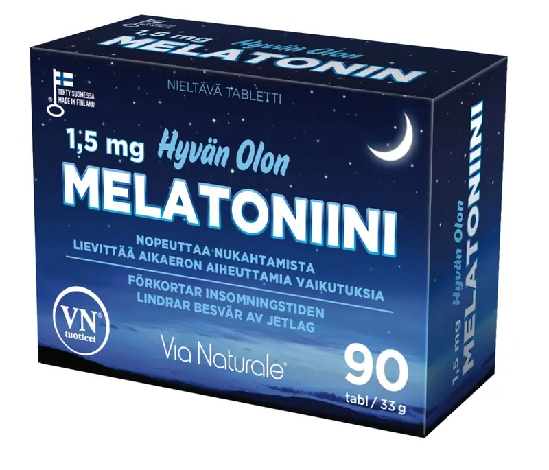 Via Naturale Melatonin 1,5 mg