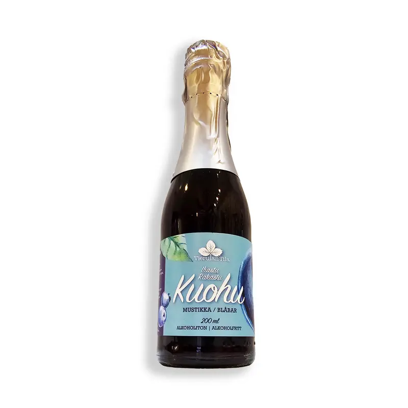 Vierulan Kuohu, Mustikka 0,2 l piccolo