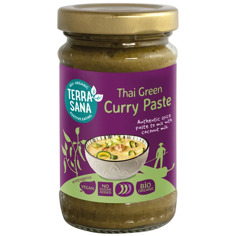 Vihreä currytahna, 120 g