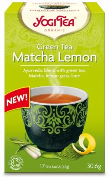 Vihreä tee, matcha-lemon