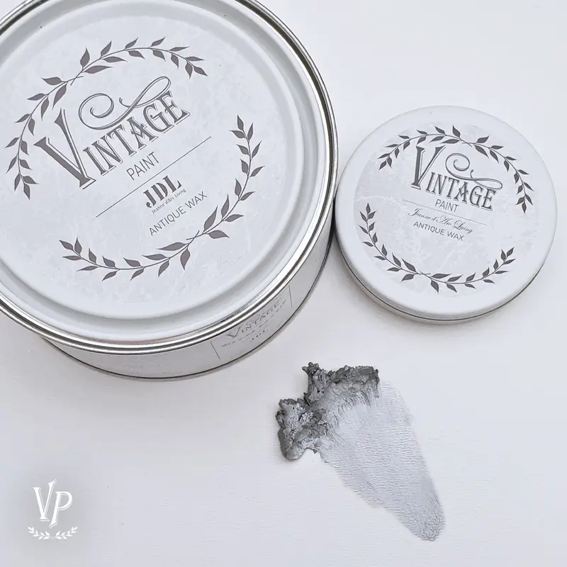 Vintage Paint wax antique silver 35g