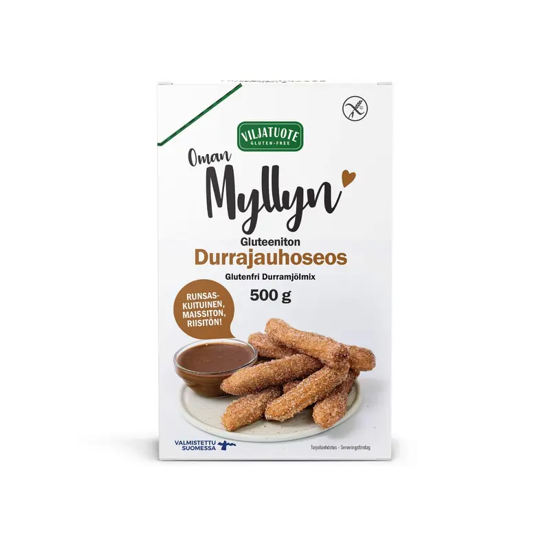 Virtasalmen Viljatuote Gluteeniton Durrajauhoseos