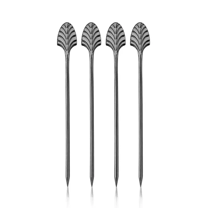 Viski cocktailtikku 4 kpl Art Deco
