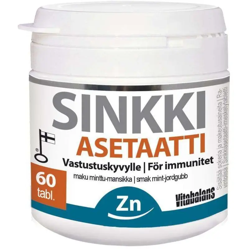 Vitabalans Sinkkiasetaatti