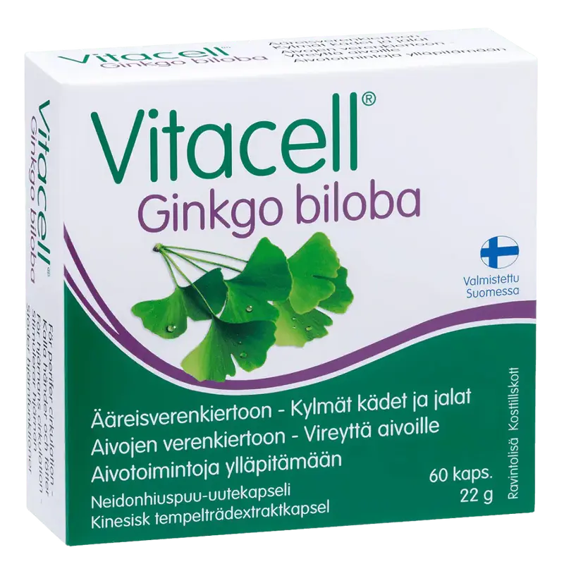 Vitacell Ginkgo Biloba 60 kaps.