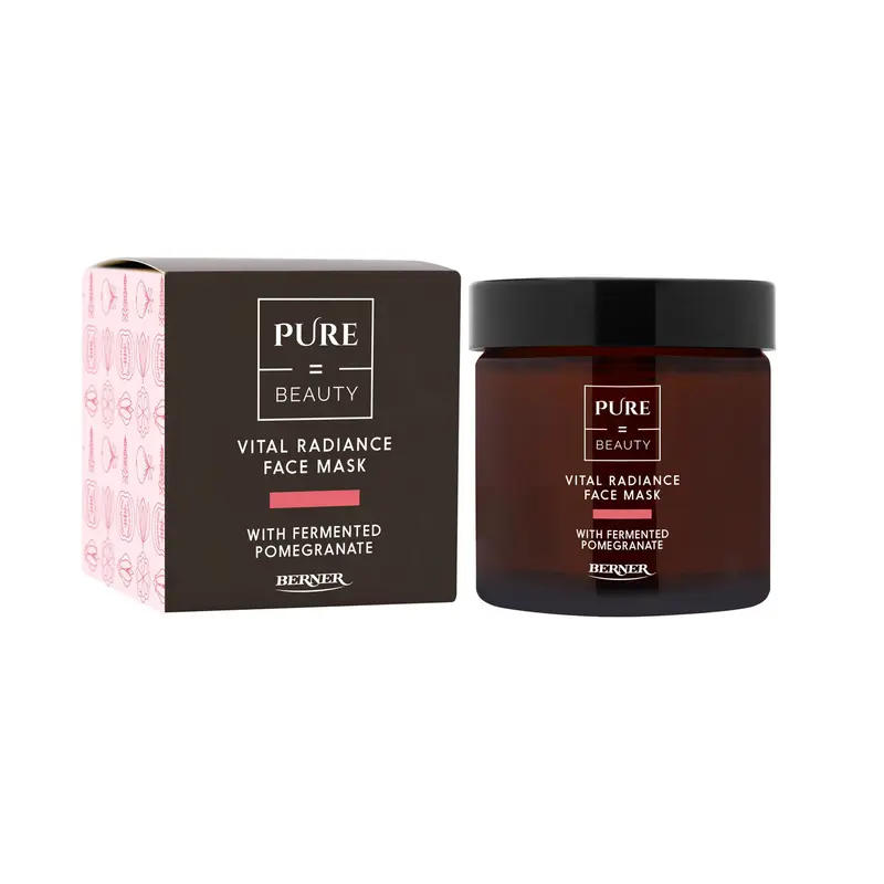 Vital Radiance Face Mask Ferm. Pomegranate, kasvonaamio, 60 ml