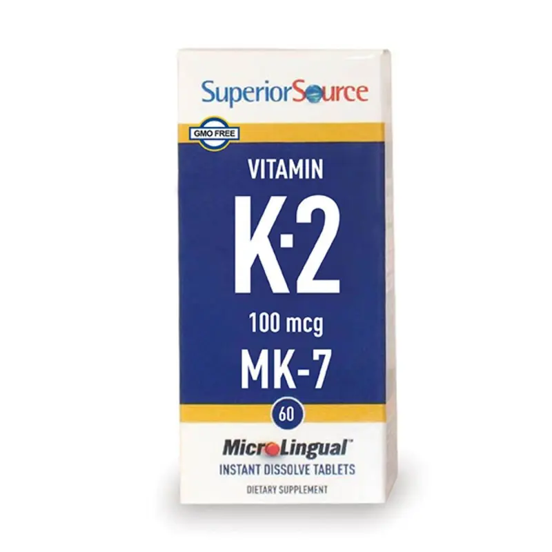 Vitamin K2 MK-7 100µg, 60 tabl