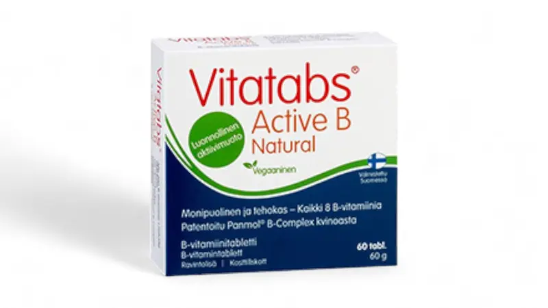 Vitatabs Active B Natural 60 tabl