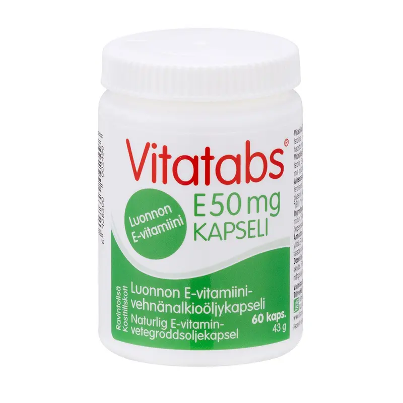 Vitatabs E 50 mg 60 kaps.