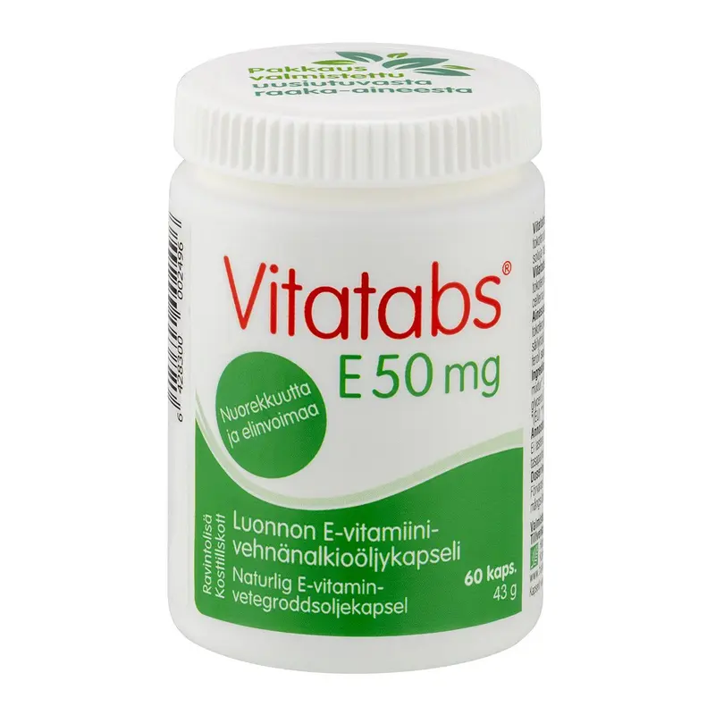 Vitatabs E 50 mg kapseli