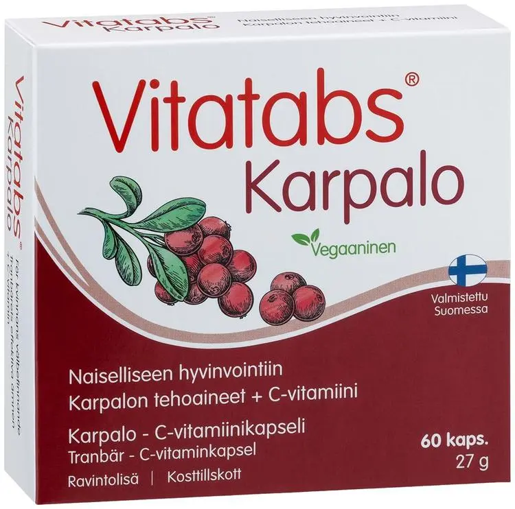 Vitatabs Karpalo 60 kaps