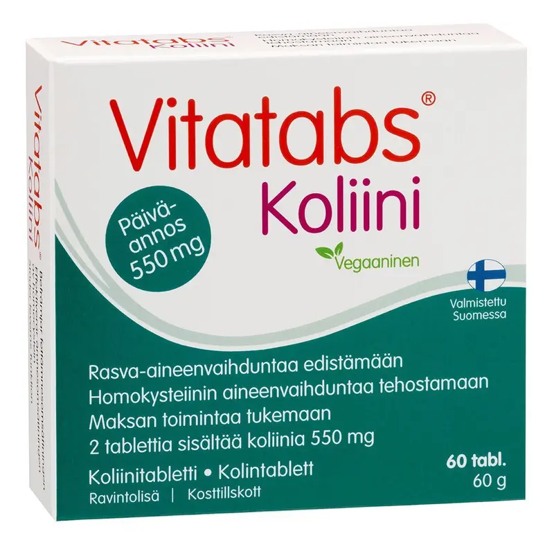 Vitatabs Koliini 550mg 60 tabl.