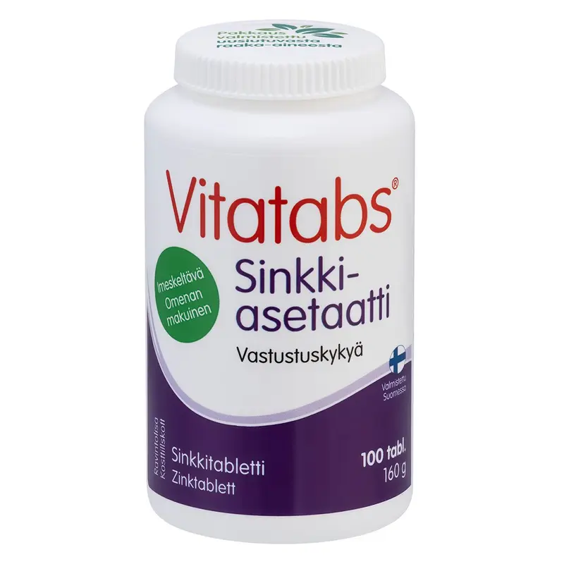 Vitatabs Sinkkiasetaatti