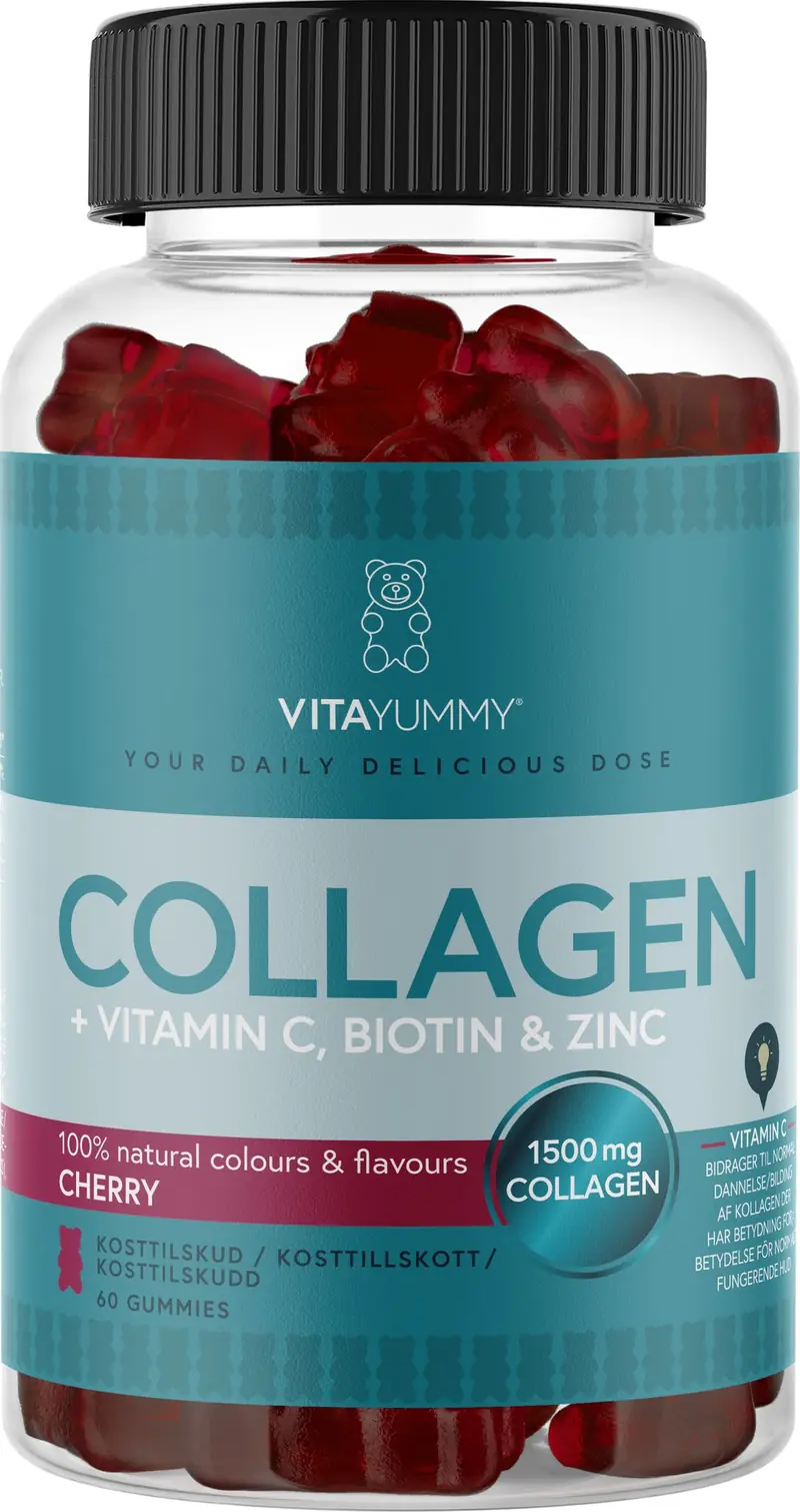 VitaYummy Collagen Cherry (Parasta ennen 31.10.2026)