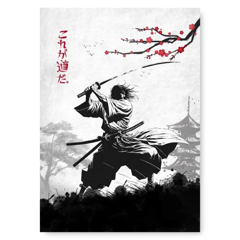 Way of the Warrior Japanilainen juliste