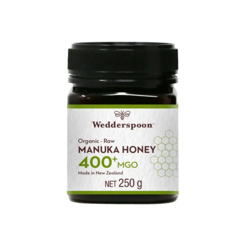 Wedderspoon Luomu Manuka-hunaja 400+ MGO