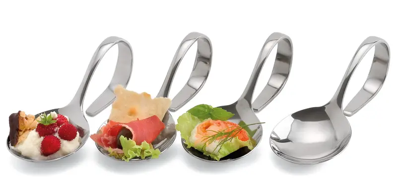 Weis lusikka amuse-bouche