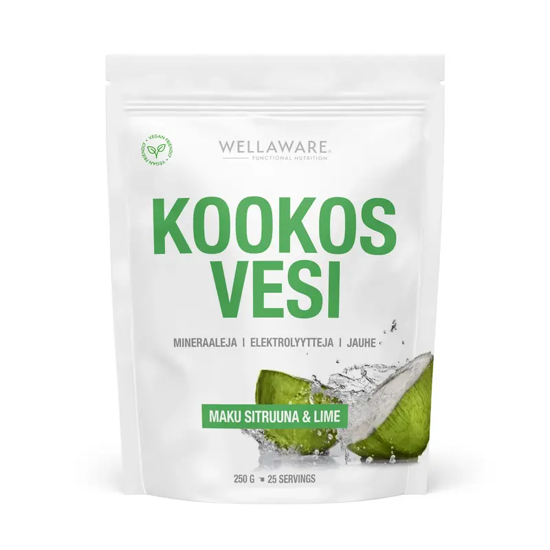 WellAware Kookosvesijauhe Sitruuna&Lime