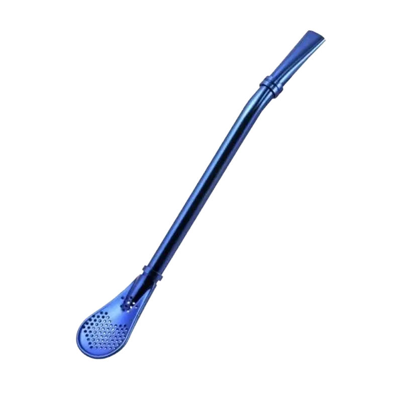 Yerba Mate Bombilla Spoon Sininen