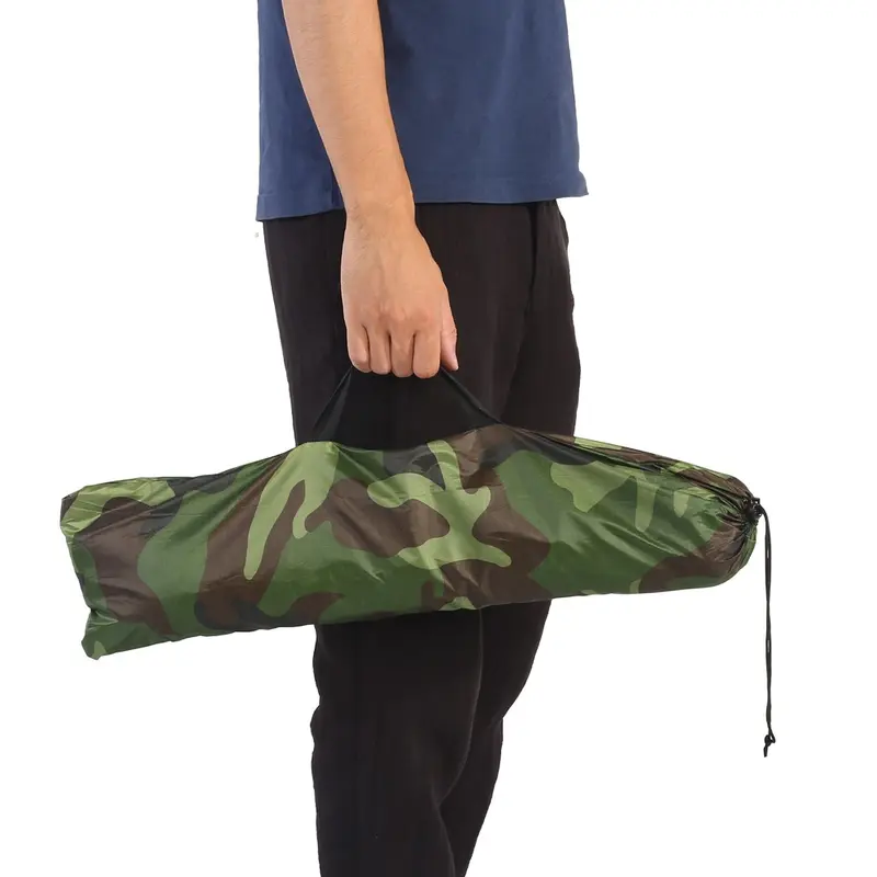 Yhden hengen maastokuvioinen teltta