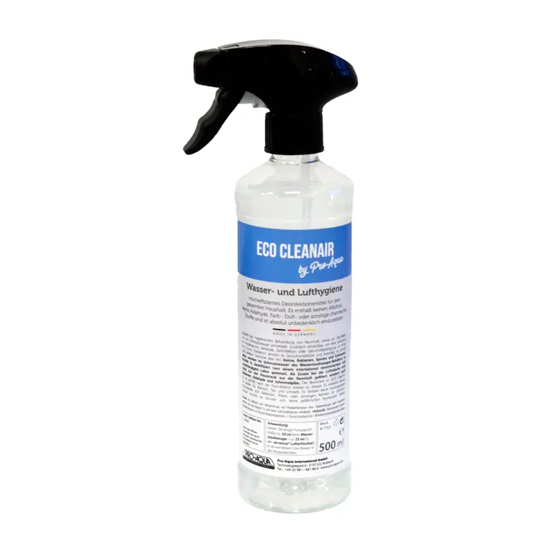 Yleispuhdistusaine ja desinfiointi Eco CleanAir 500 ml
