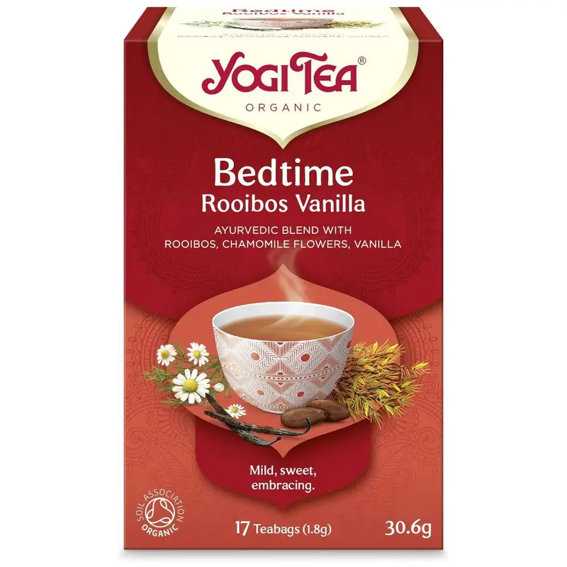 YogiTea Luomu Bedtime Rooibos Vanilja