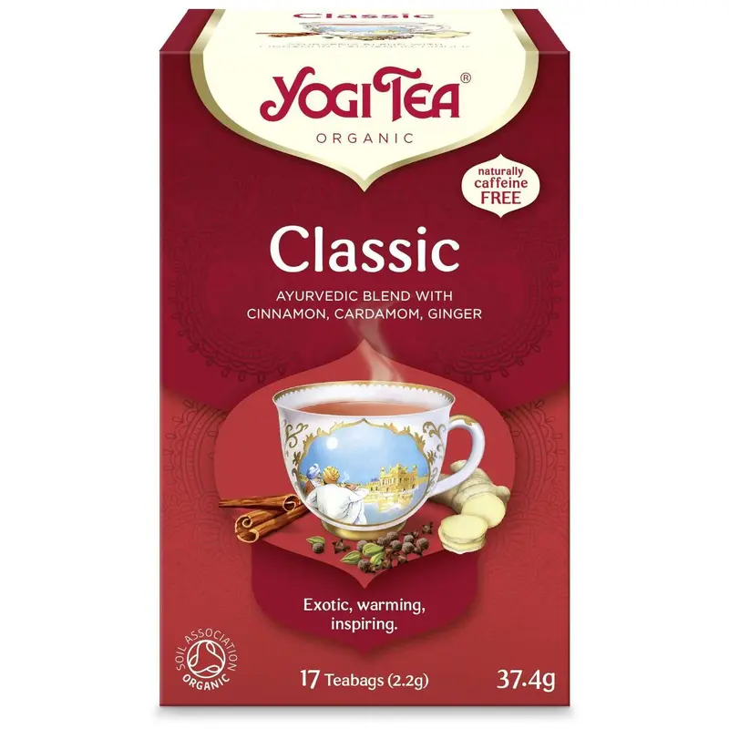 YogiTea Luomu Classic tee