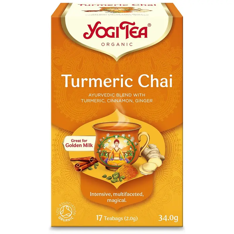 YogiTea Luomu Kurkuma Chai tee