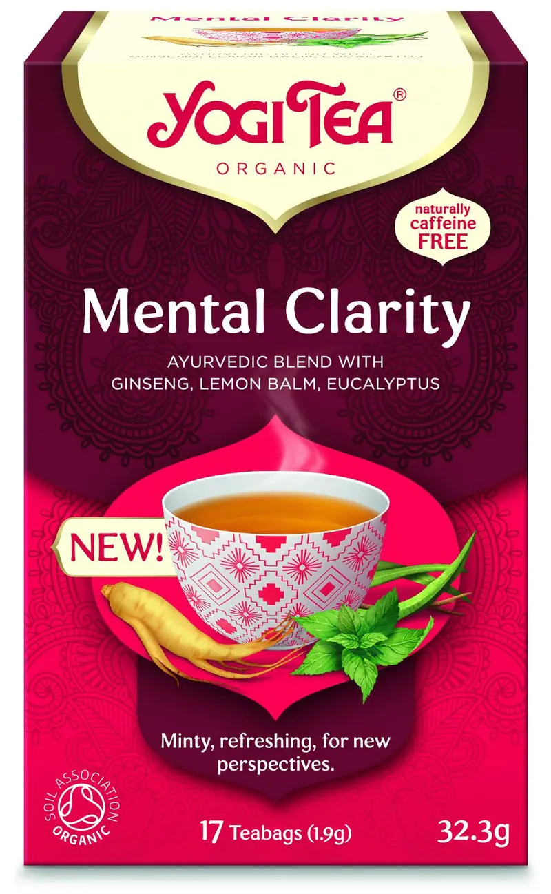 YogiTea Luomu Mental Clarity Tee