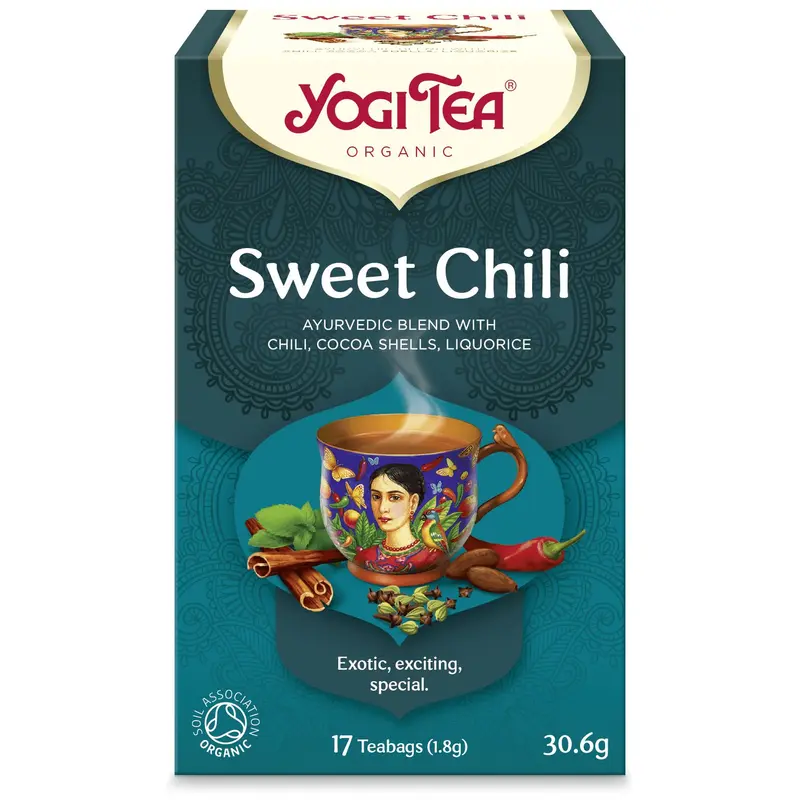 YogiTea Luomu Sweet Chili tee