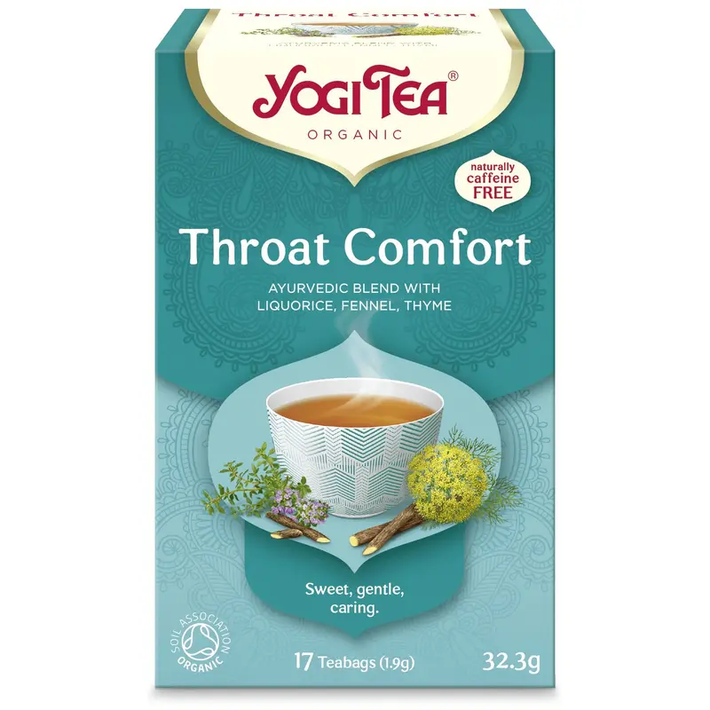 YogiTea Luomu Throat Comfort tee