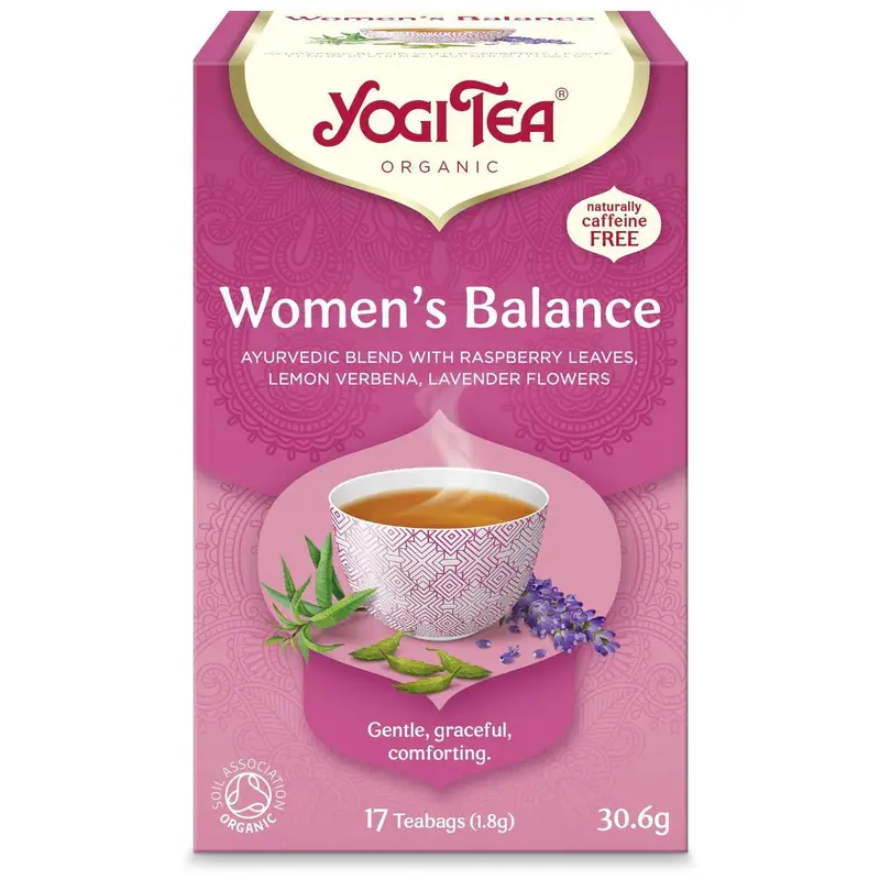 YogiTea Luomu Womens Balance tee