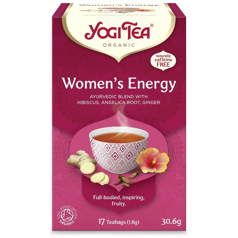 YogiTea Luomu Womens Energy tee